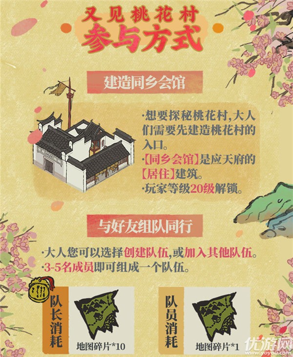 江南百景图又见桃花村怎么玩 又见桃花村活动玩法攻略大全