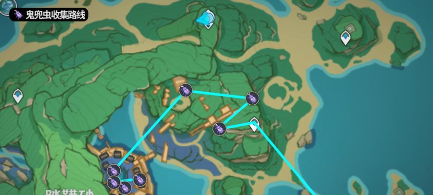 原神荒泷一斗突破素材鬼兜虫采集路线（探索荒泷一斗，获取鬼兜虫素材，助你顺利突破！）(荒泷一斗突破)